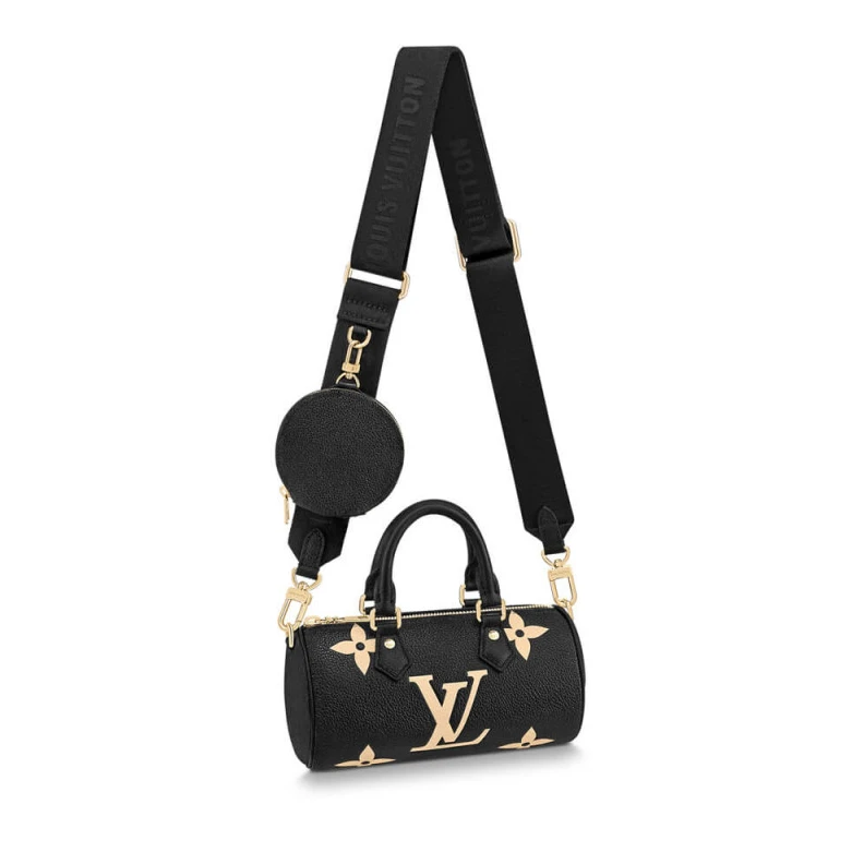 The House’ Louis Vuitton Papillon BB Black Beige