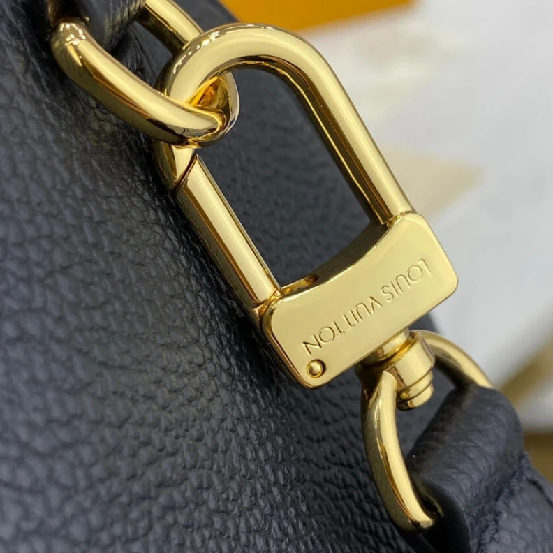 Replica bags The House’ Louis Vuitton Papillon BB Black Beige