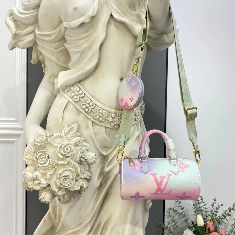 Lv belts replica Toron top Louis Vuitton Papillon BB Sunrise Pastel