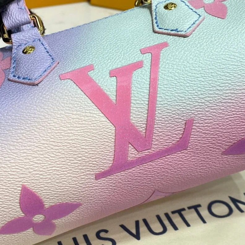 Lv belts replica Toron top Louis Vuitton Papillon BB Sunrise Pastel