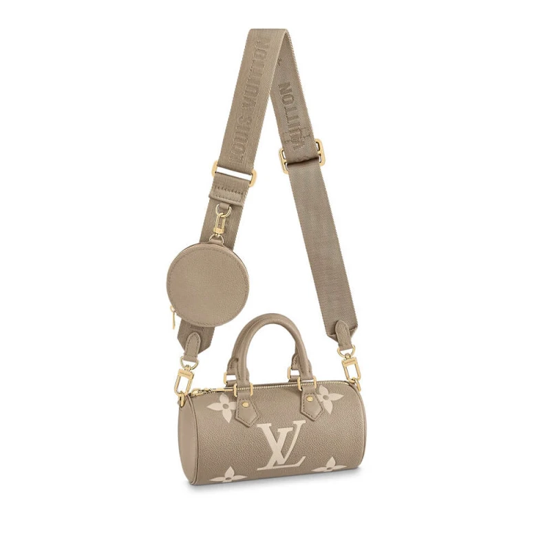 Inside fl Louis Vuitton Papillon BB Tourterelle Creme