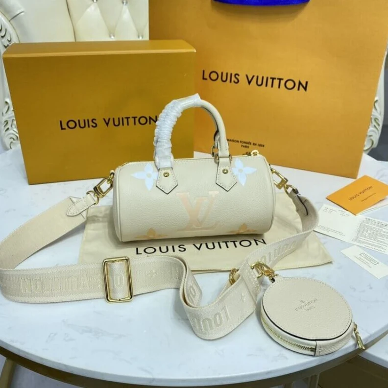 Replica bags lv Cowhidele Louis Vuitton Papillon BB