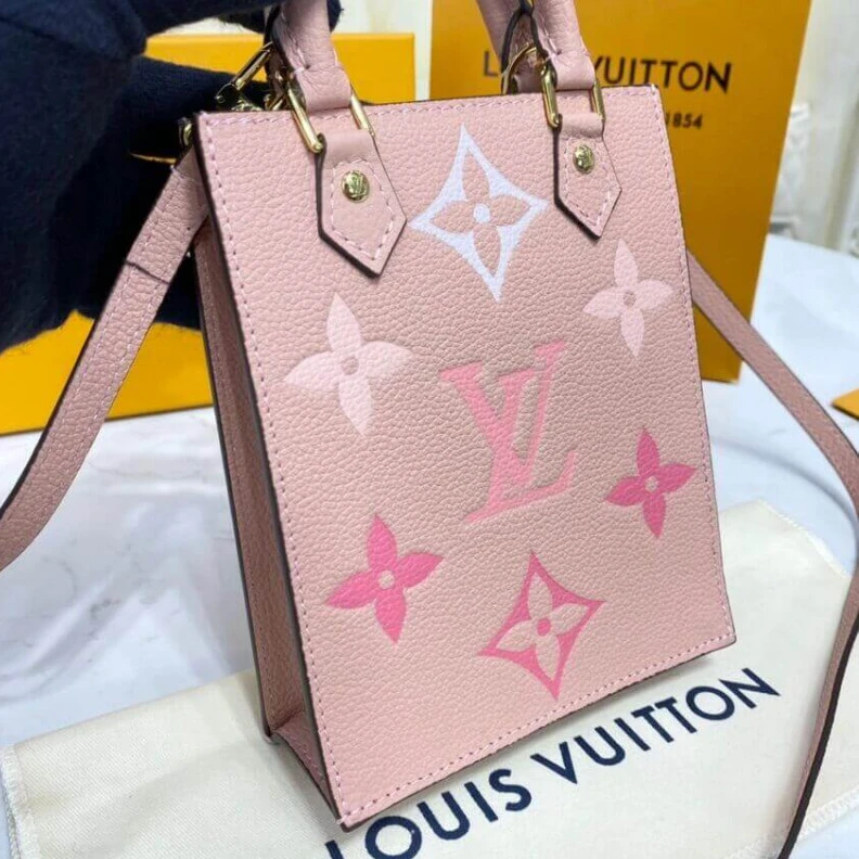 Replica bags Handle: D Louis Vuitton Petit Sac Plat Pink