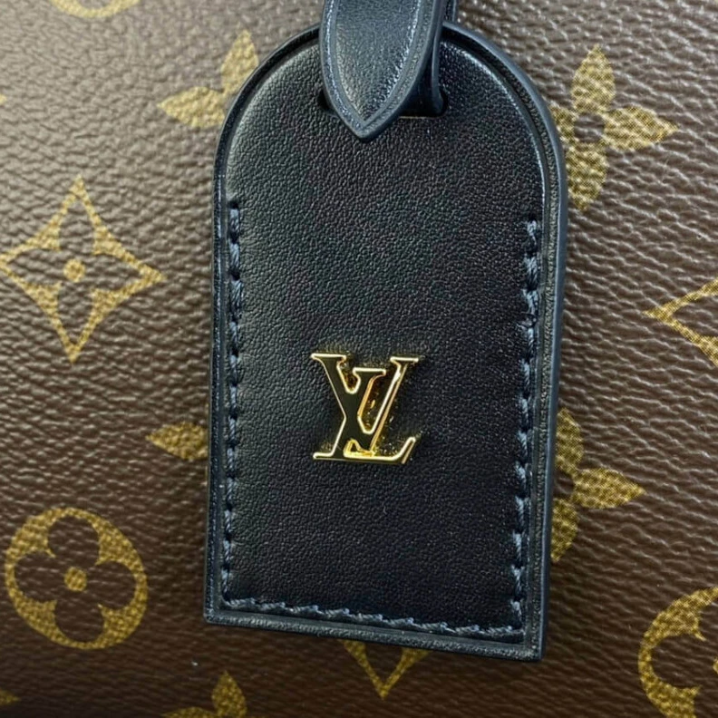 Top lv Textile l Louis Vuitton Petite Malle Souple Black