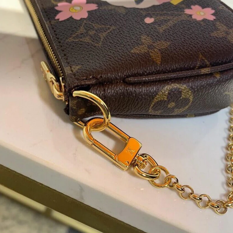 Louis vuitton locations Carried o LV Pikachu Print Mini Pochette Accessoires