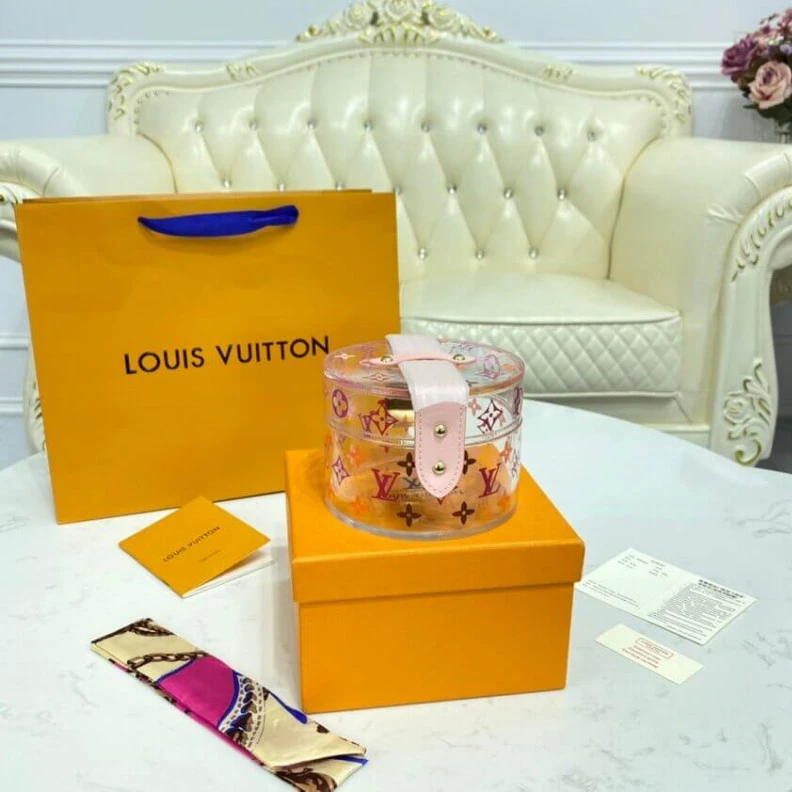 Mythick.ru Plexiglas LV Plexiglass Scott Box Pink