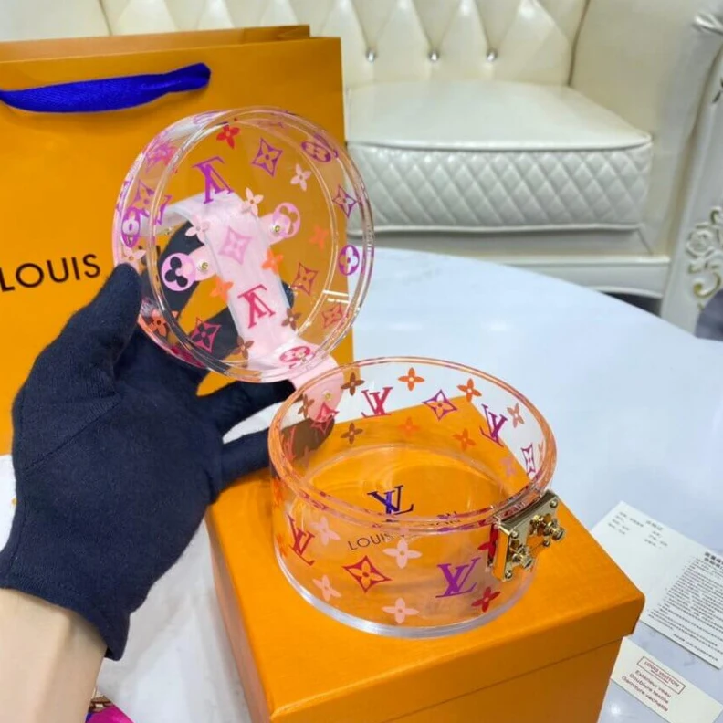 Mythick.ru Plexiglas LV Plexiglass Scott Box Pink