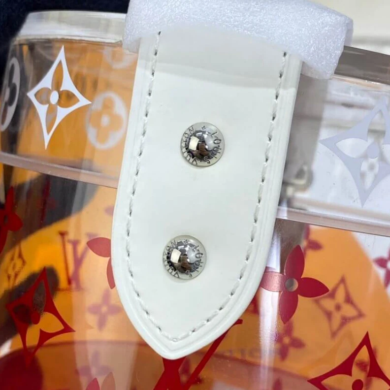 Replica bags Monogram Louis Vuitton Plexiglass Scott Box Red