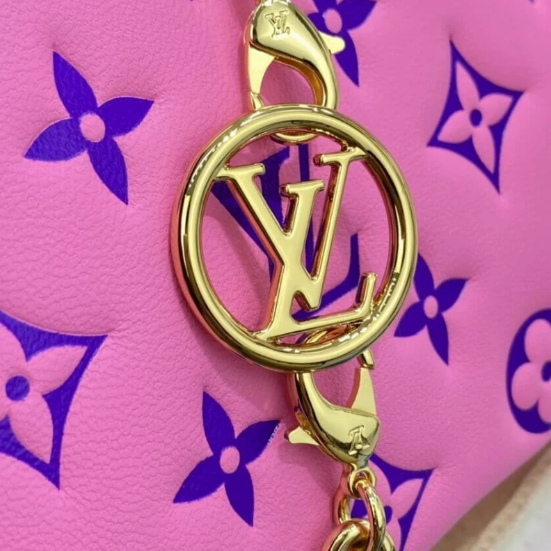 Top lv  Pink Louis Vuitton Pochette Coussin Pink   Purple