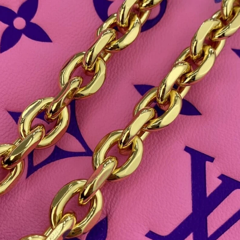 Top lv  Pink Louis Vuitton Pochette Coussin Pink   Purple