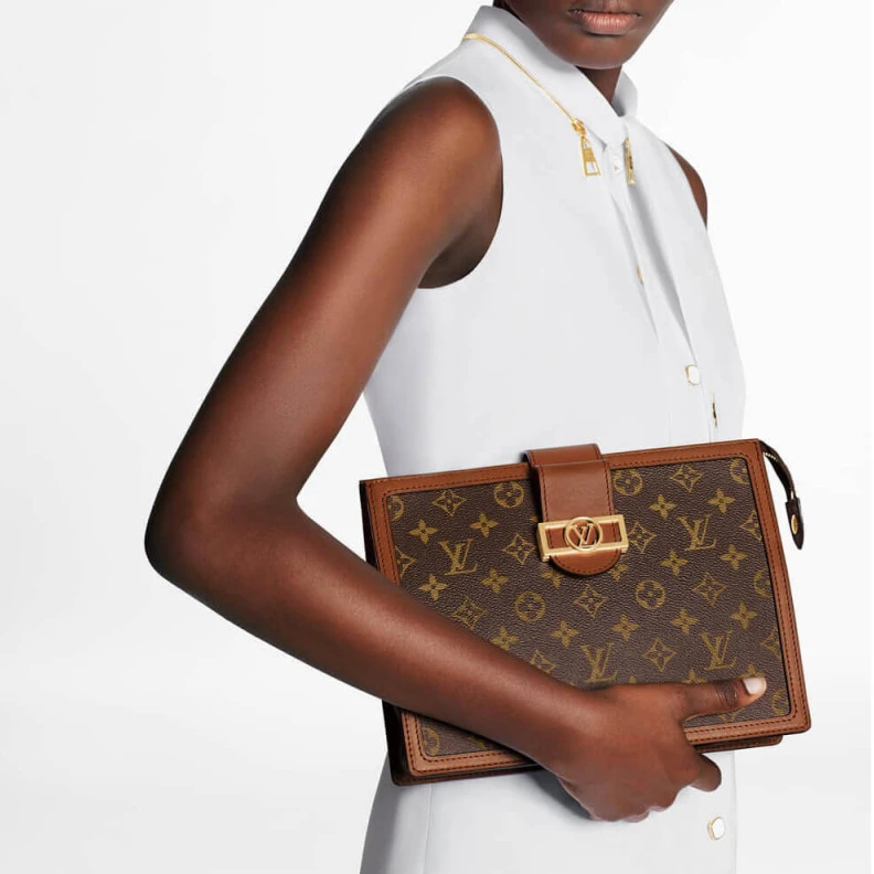 Replica bags Inside fl Louis Vuitton Pochette Dauphine