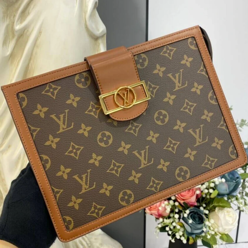 Replica bags Inside fl Louis Vuitton Pochette Dauphine