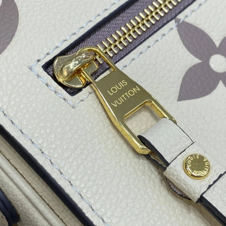 Strap: Re Louis Vuitton Pochette Metis Cream Bois de Rose Pink