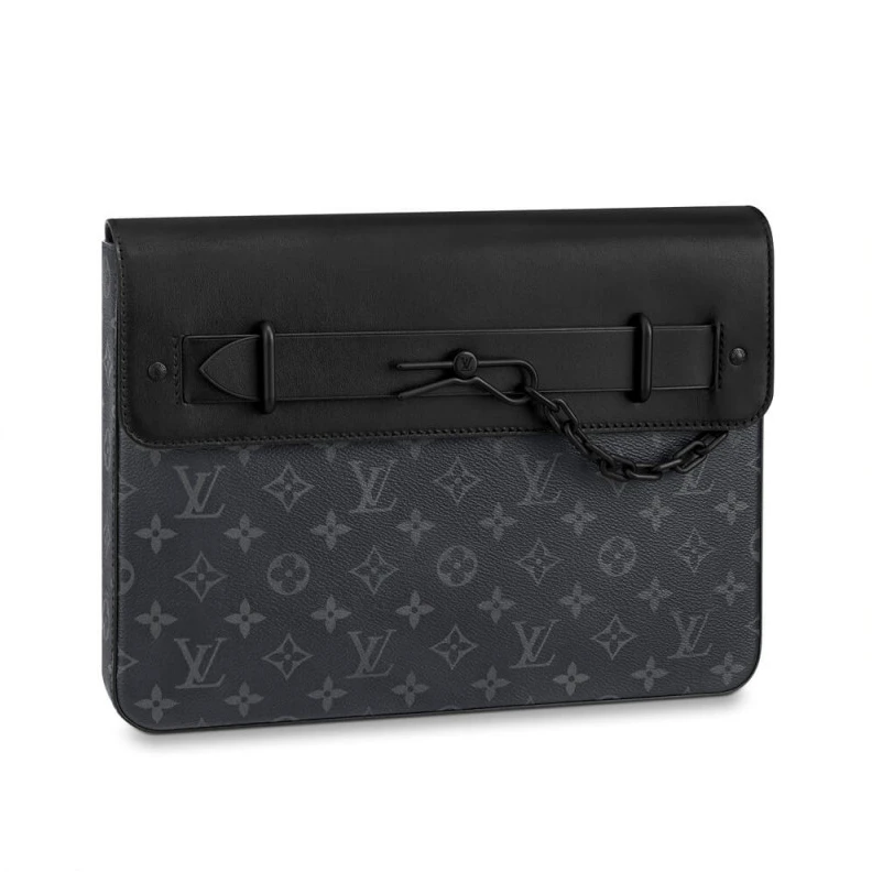 Signature Louis Vuitton Pochette Steamer