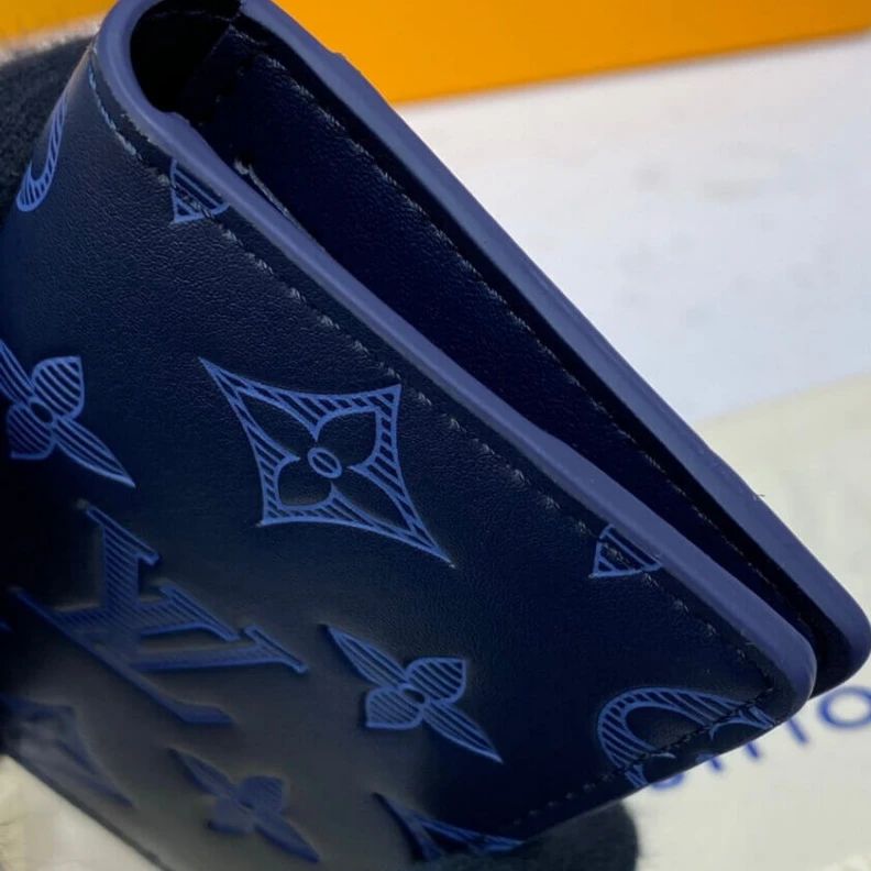 Mythick.ru 3 card sl Louis Vuitton Pocket Organizer Navy Blue