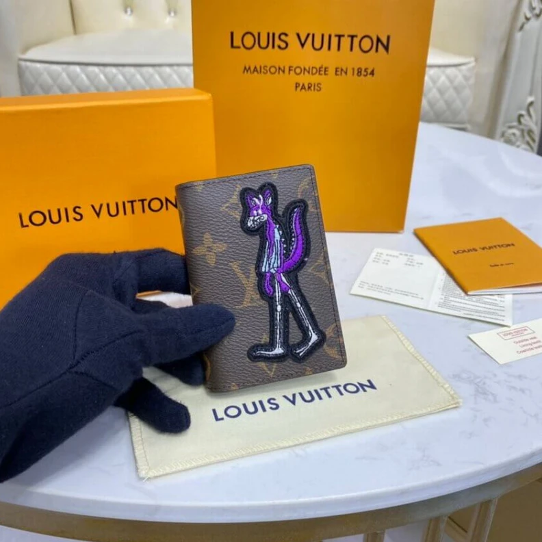 Lv belts replica Textile l Louis Vuitton Pocket Organizer