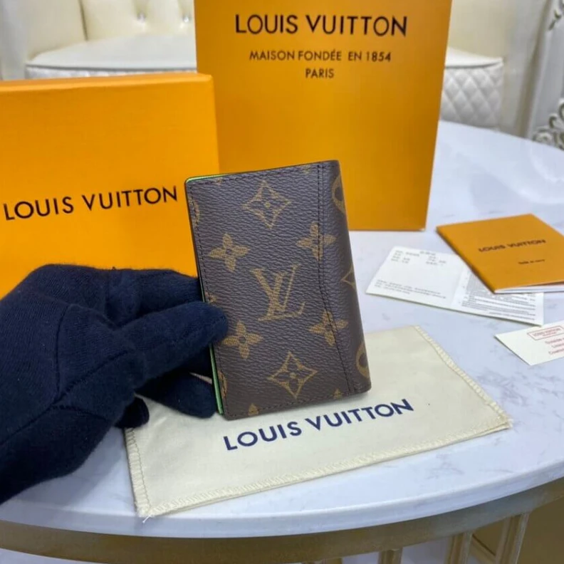 Lv belts replica Textile l Louis Vuitton Pocket Organizer