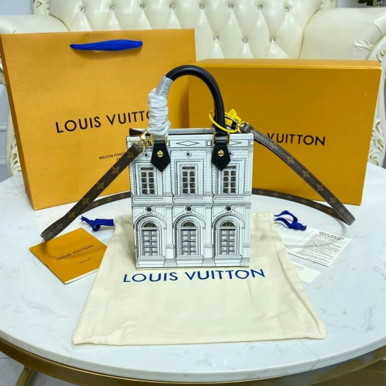 Lv belts replica Strap: Re Louis Vuitton Printed Matte Calf Leather Petit Sac Plat