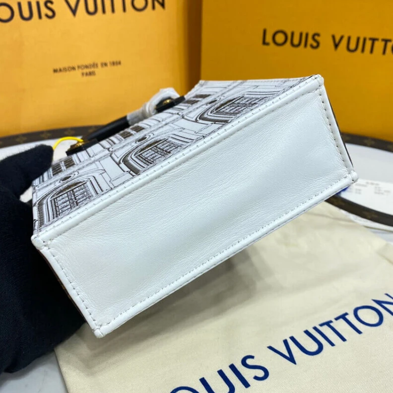 Lv belts replica Strap: Re Louis Vuitton Printed Matte Calf Leather Petit Sac Plat