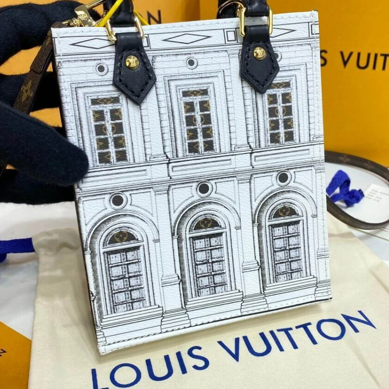 Lv belts replica Strap: Re Louis Vuitton Printed Matte Calf Leather Petit Sac Plat