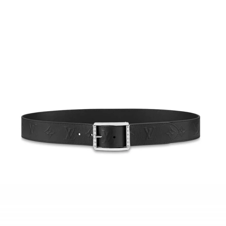 Metal par Louis Vuitton Reverso 40mm Reversible Belt Black