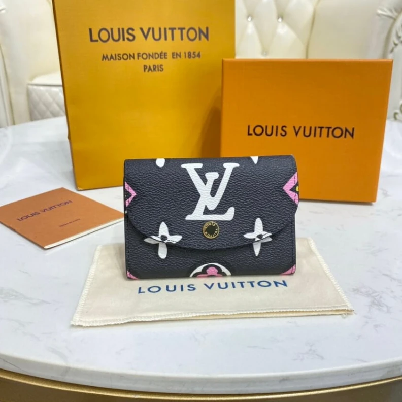 Replica bags lv Goldcolor Louis Vuitton Rosalie Coin Purse