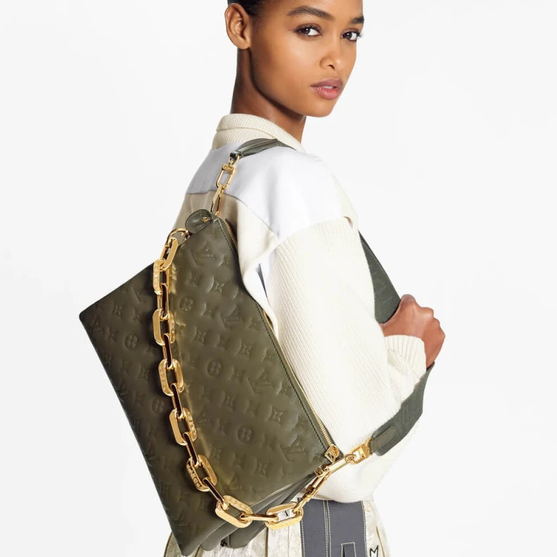 Replica bag Fermeture Louis Vuitton Sac Coussin MM