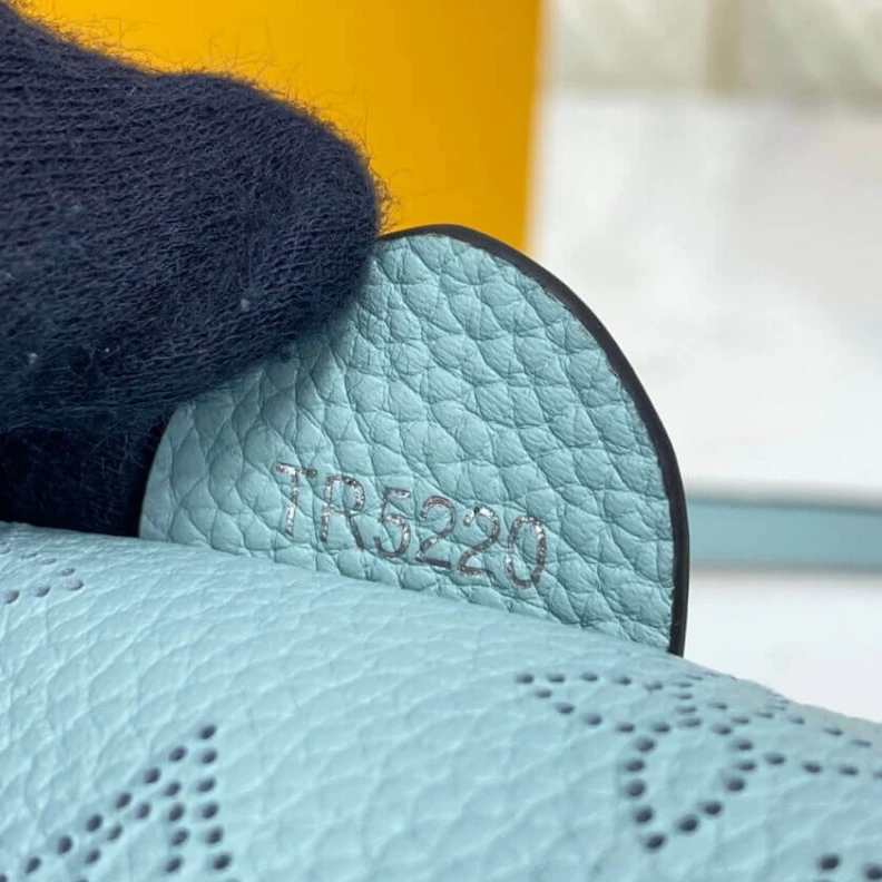 Mythick Zip closu Louis Vuitton Scala Mini Pouch Lagoon Green