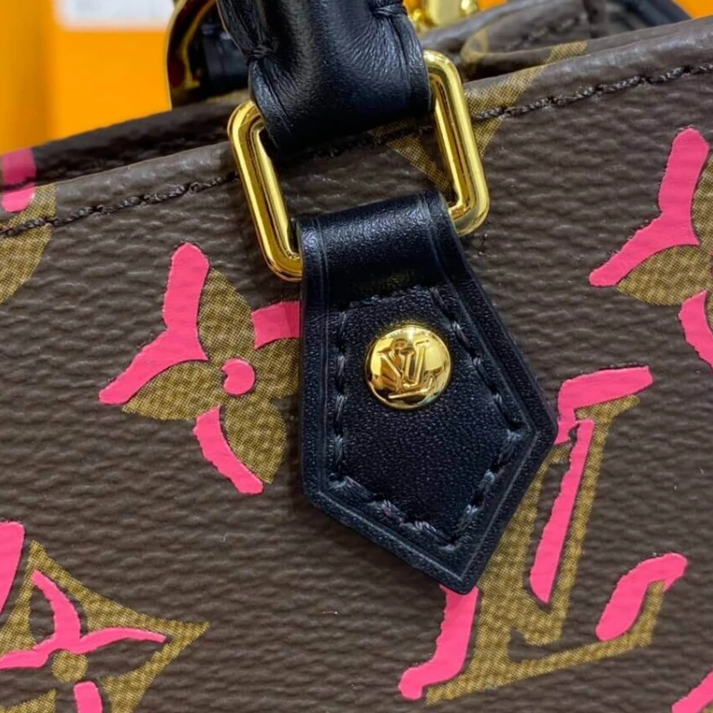 Top lv Goldcolor Louis Vuitton Signature Drawn Petit Sac Plat