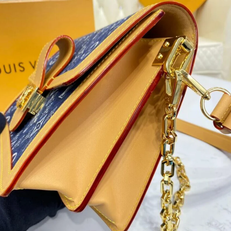 Replica bags Strap dro Louis Vuitton Since 1854 Dauphine MM