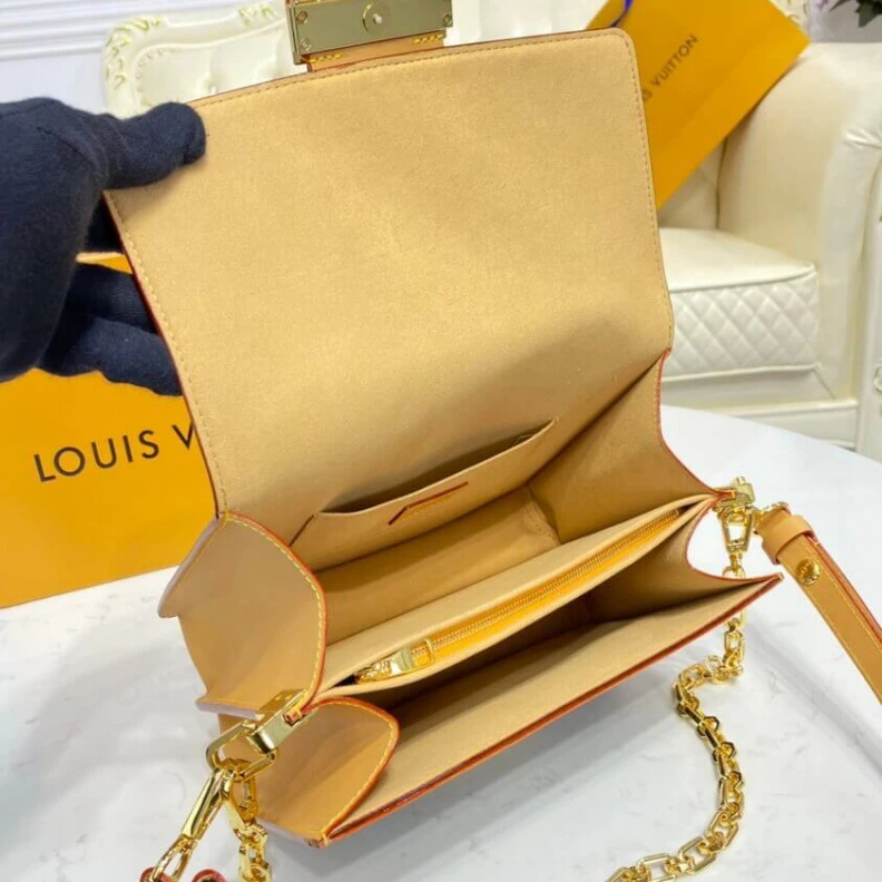Replica bags Strap dro Louis Vuitton Since 1854 Dauphine MM