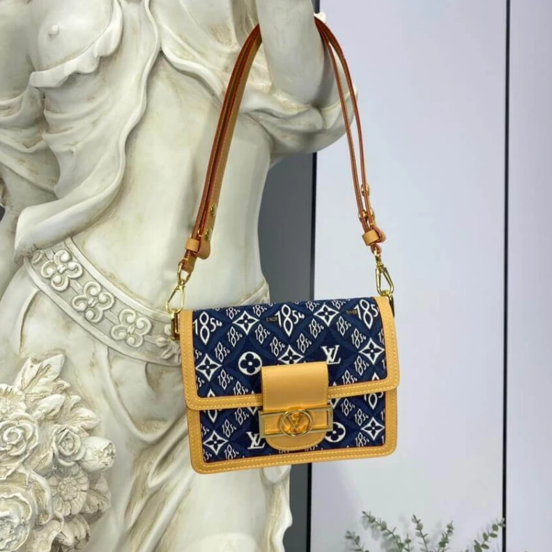 Replica bags lv Strap: Re Louis Vuitton Since 1854 Dauphine Mini