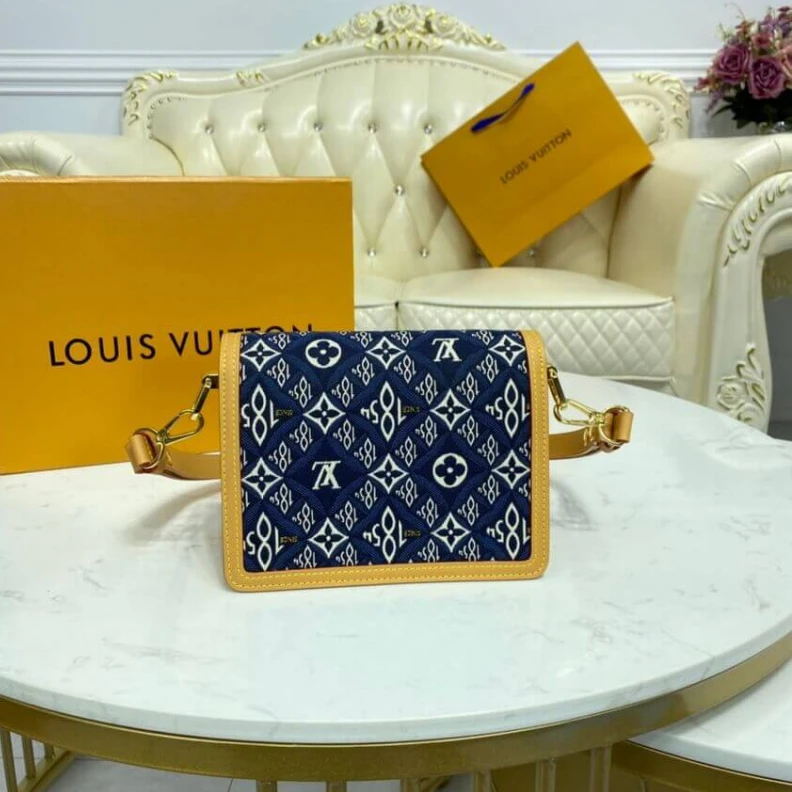 Replica bags lv Strap: Re Louis Vuitton Since 1854 Dauphine Mini