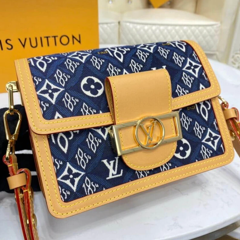 Replica bags lv Strap: Re Louis Vuitton Since 1854 Dauphine Mini