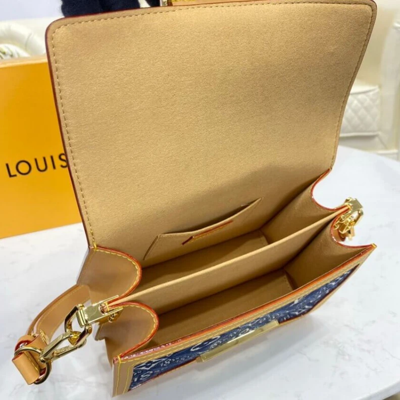 Replica bags lv Strap: Re Louis Vuitton Since 1854 Dauphine Mini