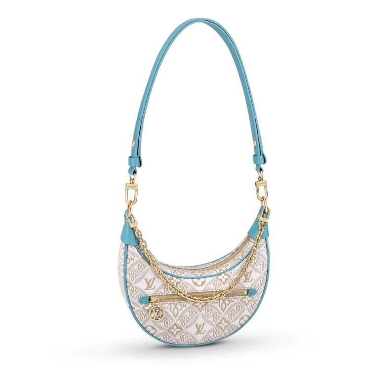 Microfibe Louis Vuitton Since 1854 Jacquard Textile Loop Bag