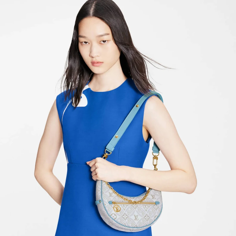 Louis vuitton locations Microfibe Louis Vuitton Since 1854 Jacquard Textile Loop Bag
