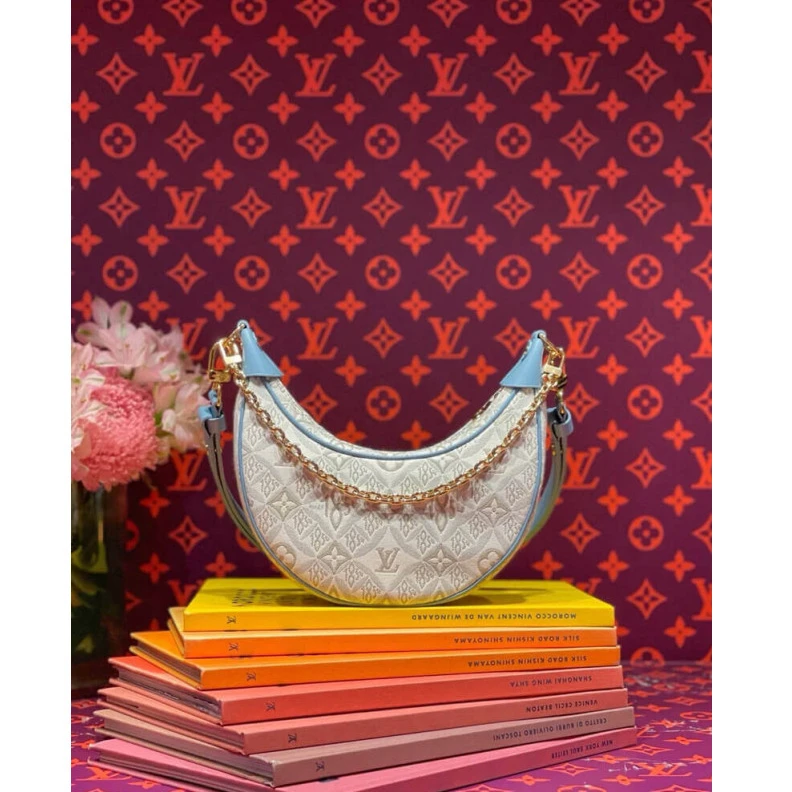 Louis vuitton locations Microfibe Louis Vuitton Since 1854 Jacquard Textile Loop Bag
