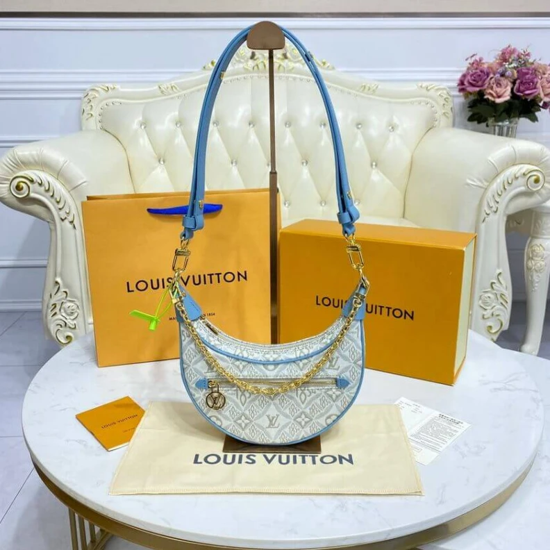 Louis vuitton locations Microfibe Louis Vuitton Since 1854 Jacquard Textile Loop Bag
