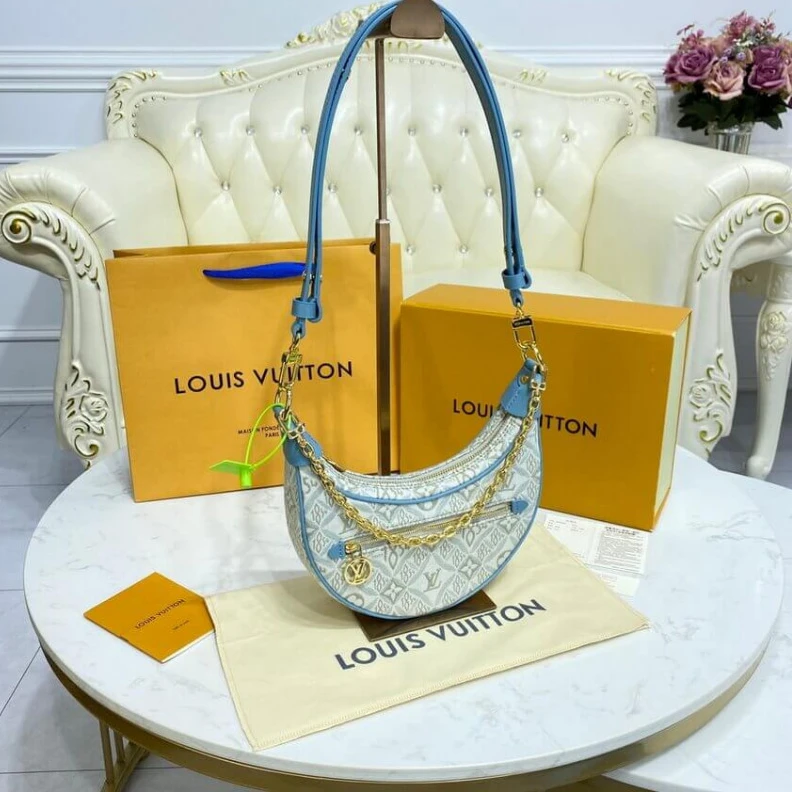 Louis vuitton locations Microfibe Louis Vuitton Since 1854 Jacquard Textile Loop Bag
