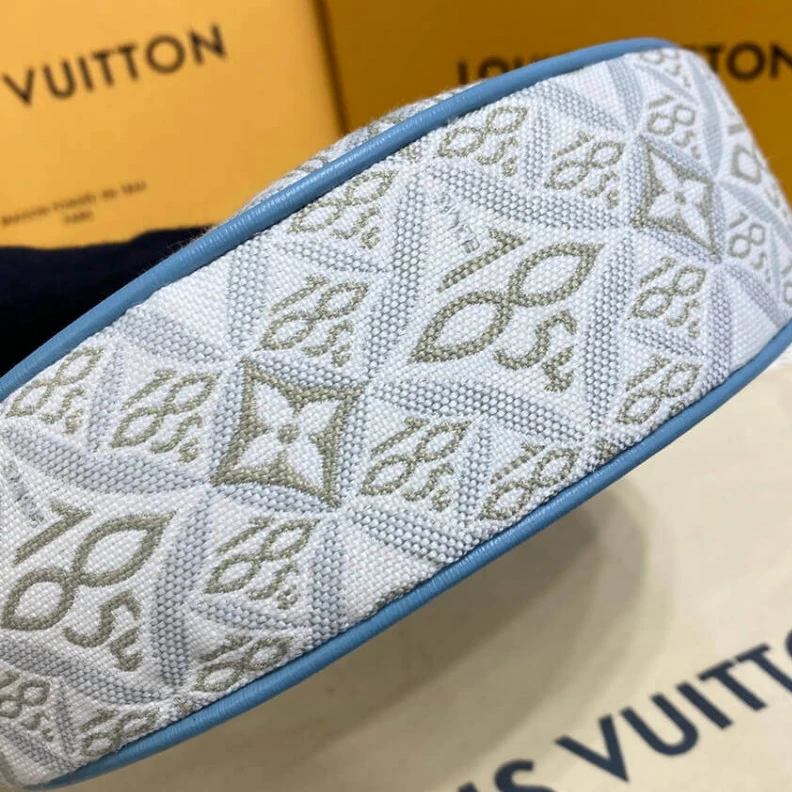 Louis vuitton locations Microfibe Louis Vuitton Since 1854 Jacquard Textile Loop Bag