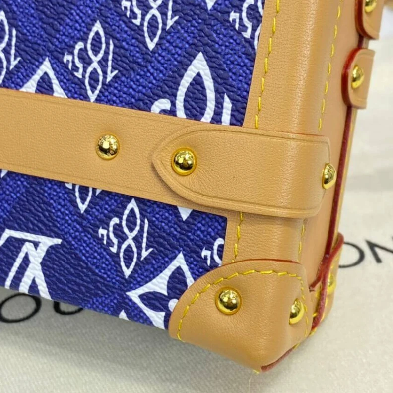 Mythick Slock Louis Vuitton Since 1854 Petite Malle Blue