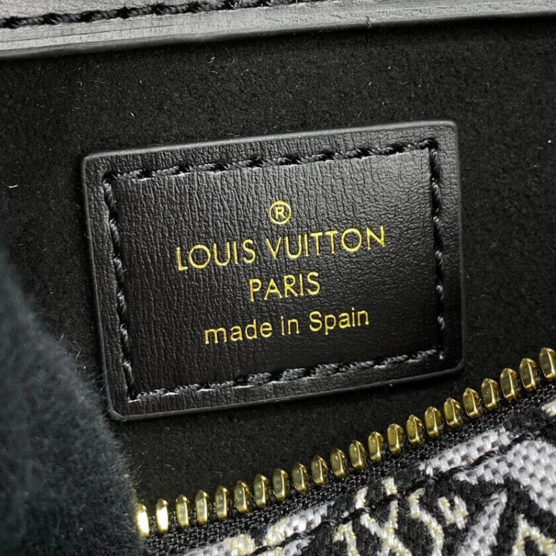 Mythick Strap dro Louis Vuitton Since 1854 Speedy Bandouliere 25 Black