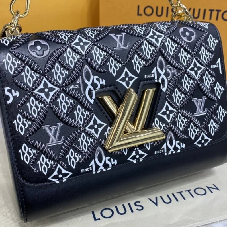 Mythick Microfibr Louis Vuitton Since 1854 Twist MM