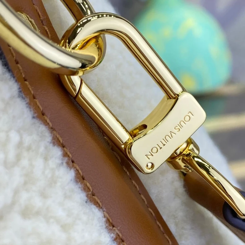 Replica bags lv Strap dro Louis Vuitton Ski Shearling Speedy Bandouliere 25