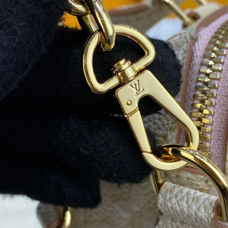 Lv belts replica Removable Louis Vuitton Speedy Bandouliere 20 Pale Beige