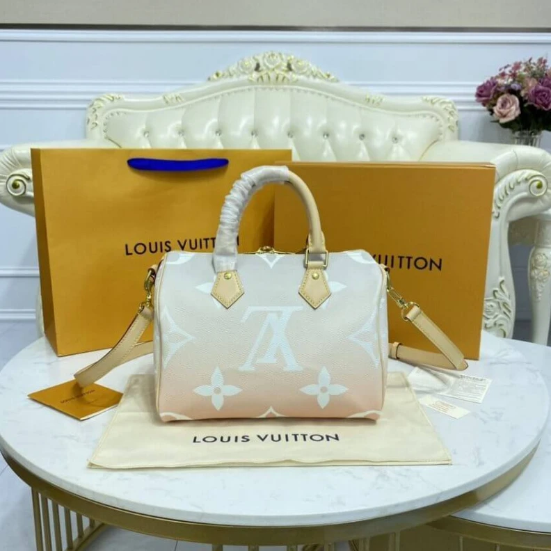 Lv belts replica Natural c Louis Vuitton Speedy Bandouliere 25 Brume Gray