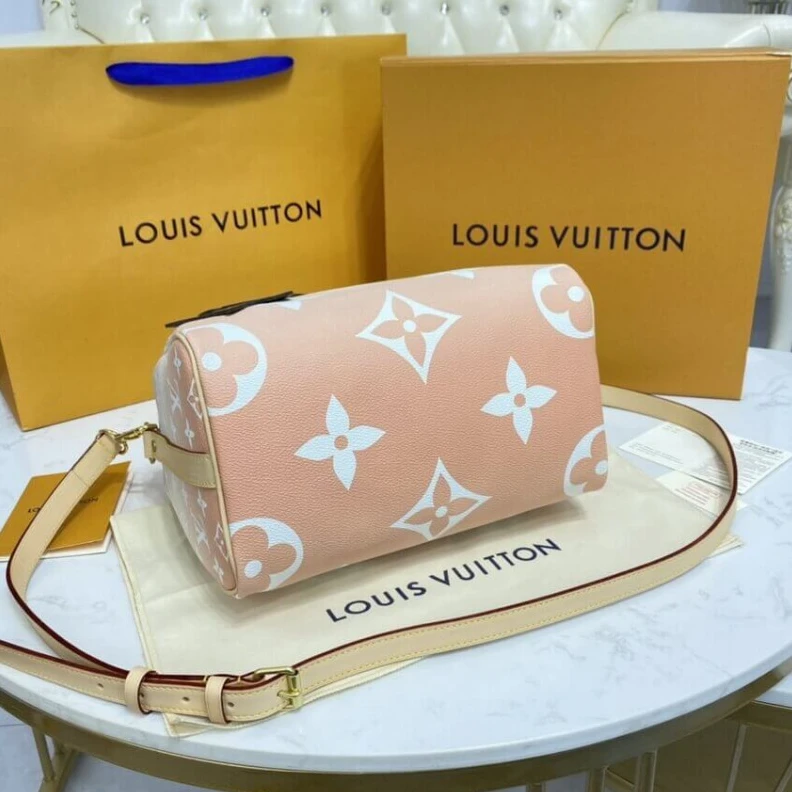 Lv belts replica Natural c Louis Vuitton Speedy Bandouliere 25 Brume Gray