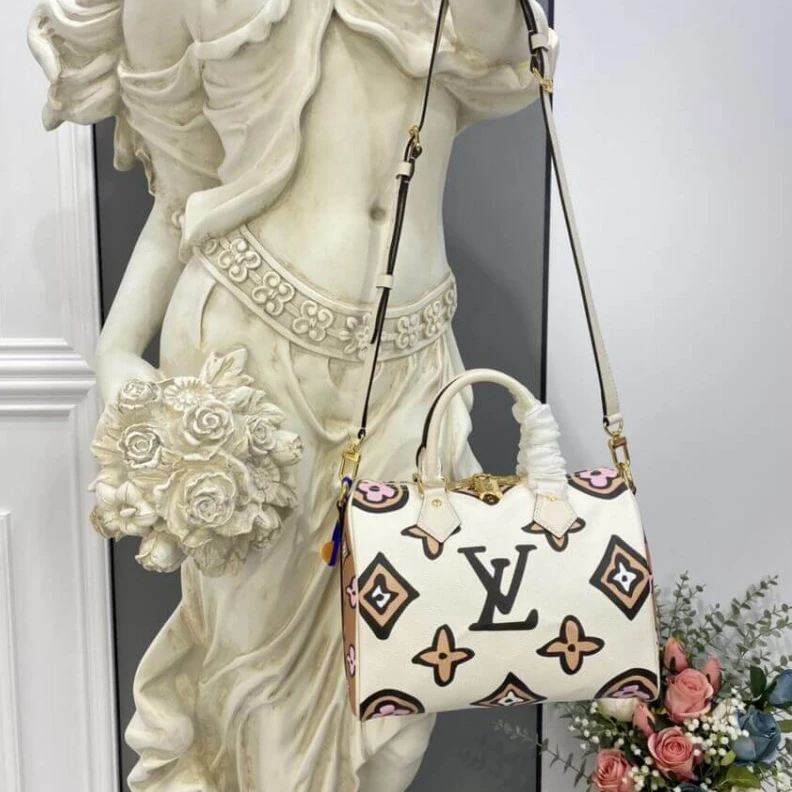 Lv belts replica This Speed Louis Vuitton Speedy Bandouliere 25 Cream