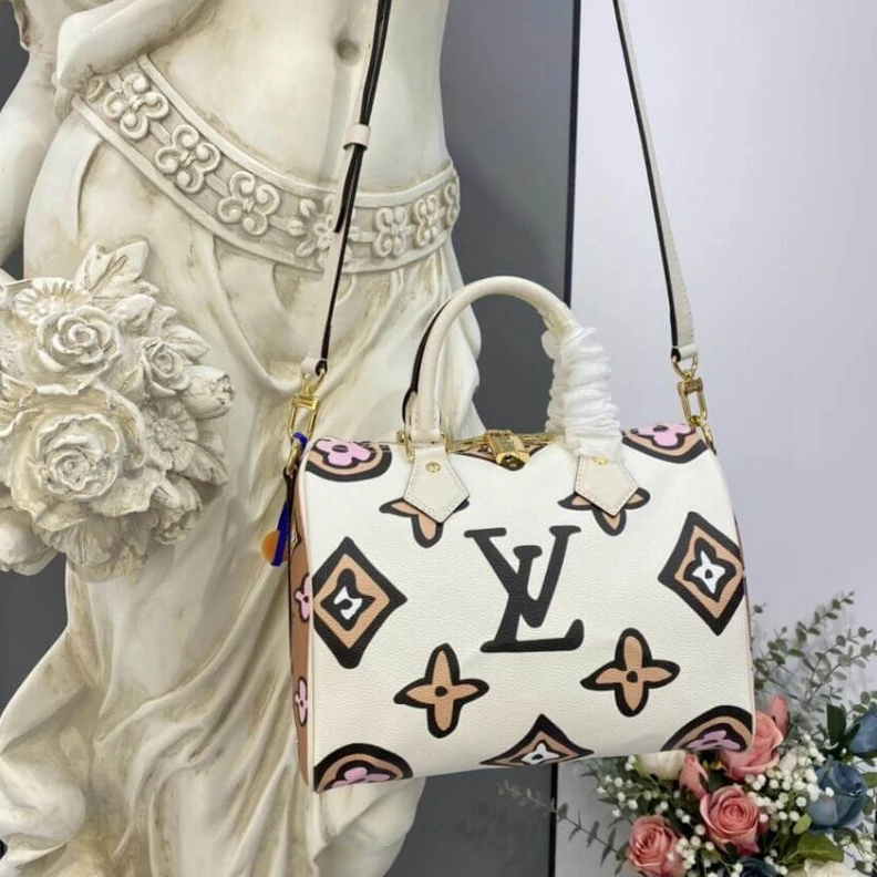 Lv belts replica This Speed Louis Vuitton Speedy Bandouliere 25 Cream